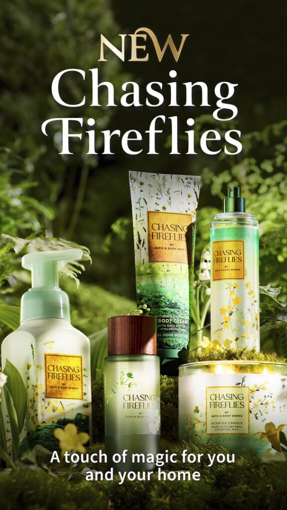 Bath & Body Works Introduces Exclusive Fragrance Collection Chasing Fireflies