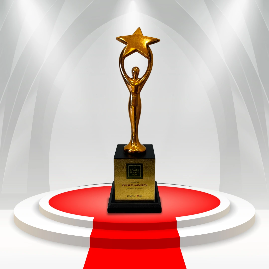 Charles & Keith Recognised for Brand Excellence 2022 – Femina & ET Edge