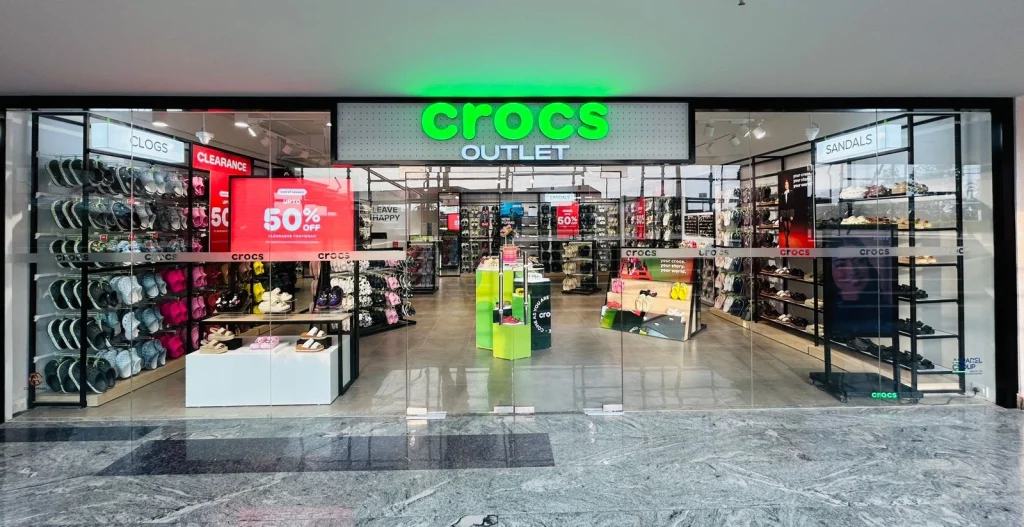 Crocs is now open at Gajraula, Uttar Pradesh, India
